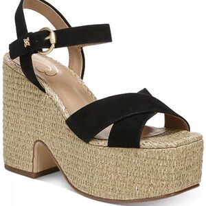 Sam Edelman Women's Trianna Platform Wedge Sandals 11